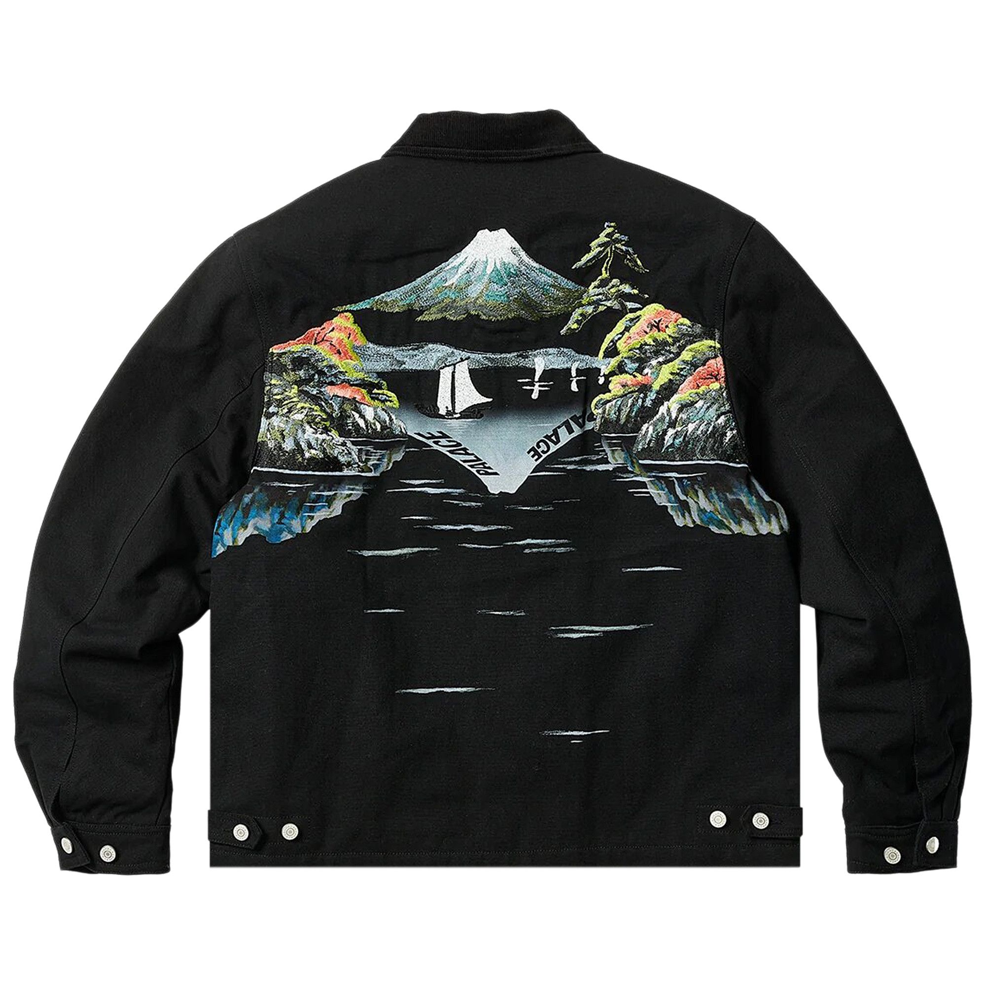 Buy Palace Zen Work Jacket 'Black' - P24JK027 | GOAT SA