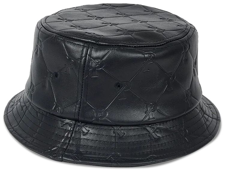 Palace Pal M Gram Leather Bucket Hat Midnight Blue