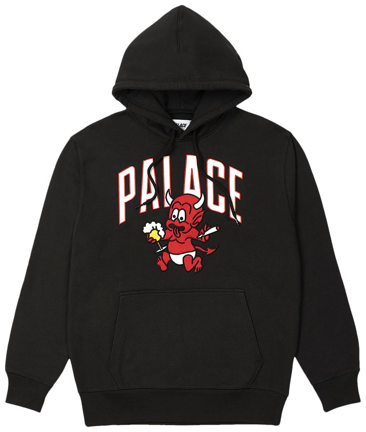 Palace Temptation Hood Black