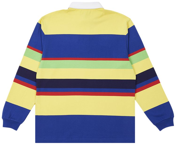 Palace Big Stripe Rugby Top Yellow