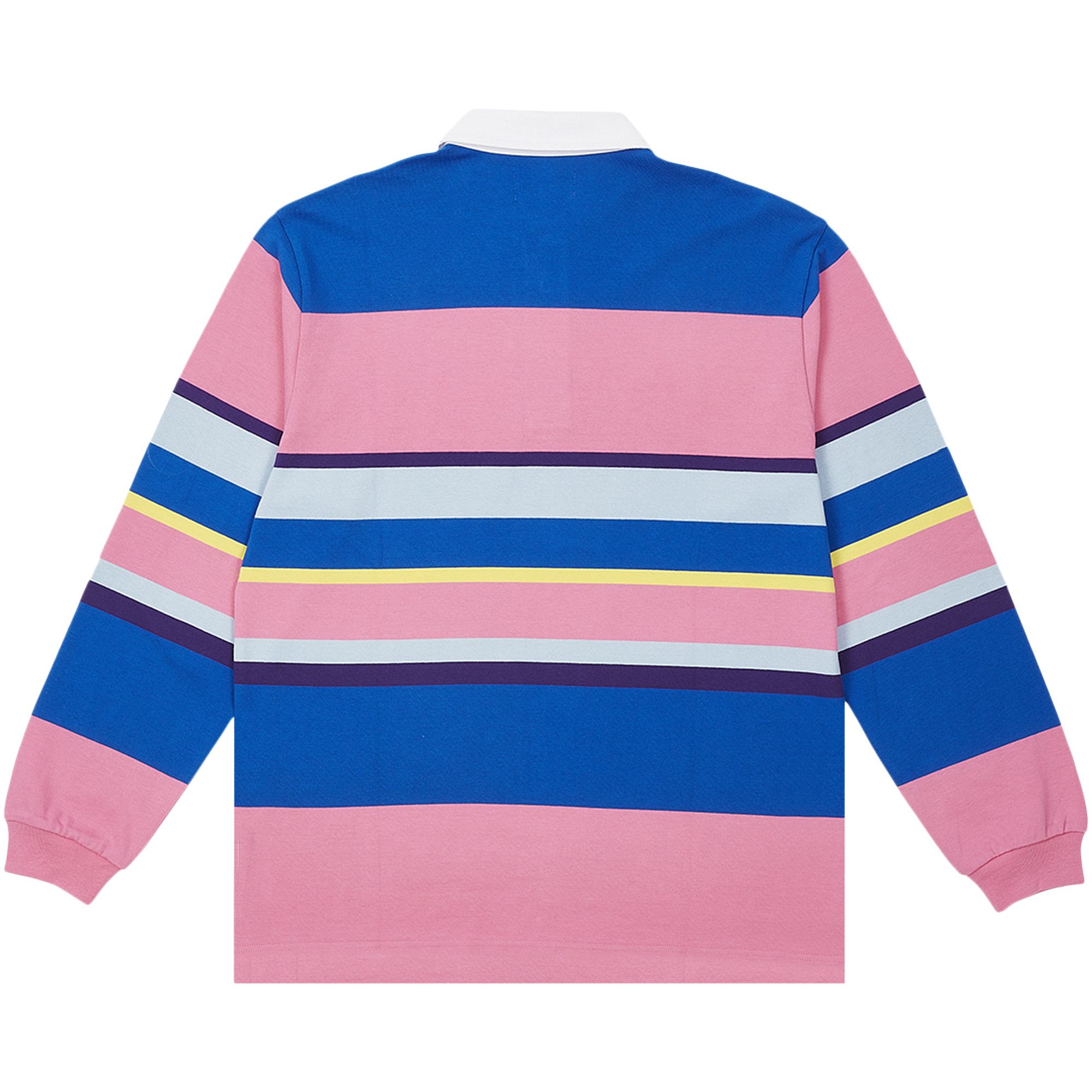 Buy Palace Big Stripe Rugby Top 'Pink' - P24ES008 | GOAT