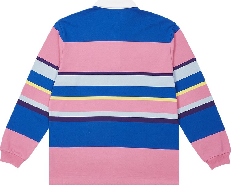 Palace Big Stripe Rugby Top Pink