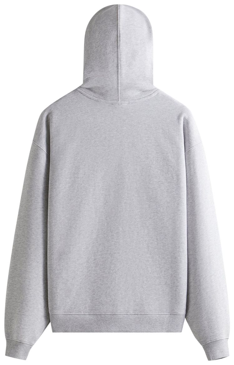 Kith Just Us Hoodie With Swarovski Crystals Light Heather Grey