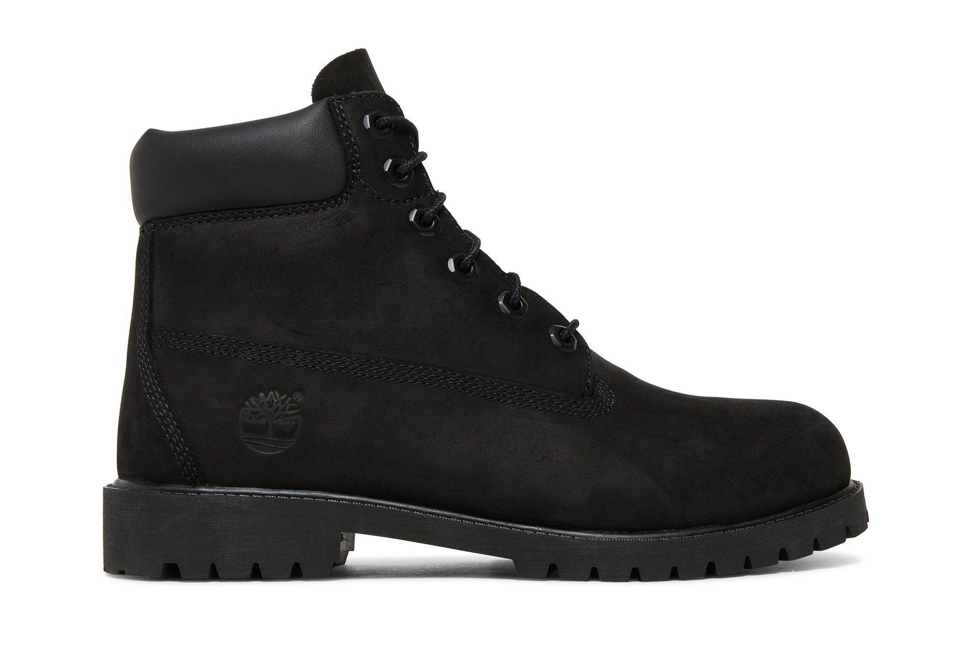 Black timberlands junior online
