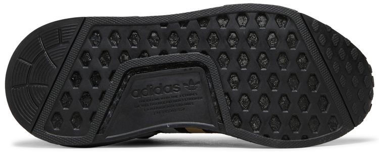 Adidas NMD R1 Black Gold Metallic