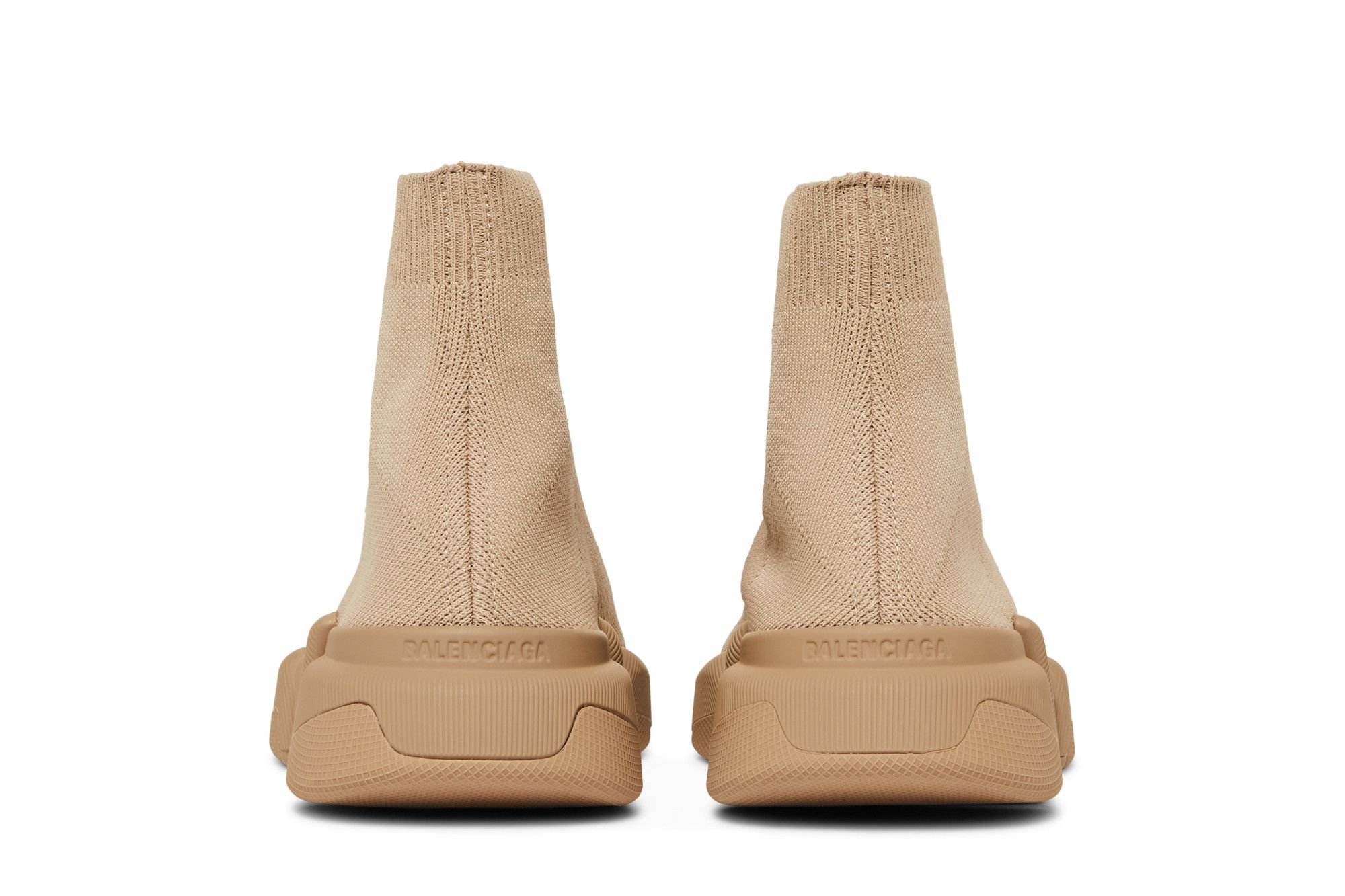 スニーカー BALENCIAGA SS25 'Speed 2.0' sneakers (617196W2DB1 9710) Women's Speed 2.0 Recycled Knit Sneaker in Beige | Balenciaga US
