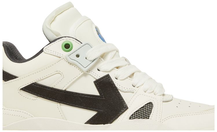 Off White New Mid Sponge White Black