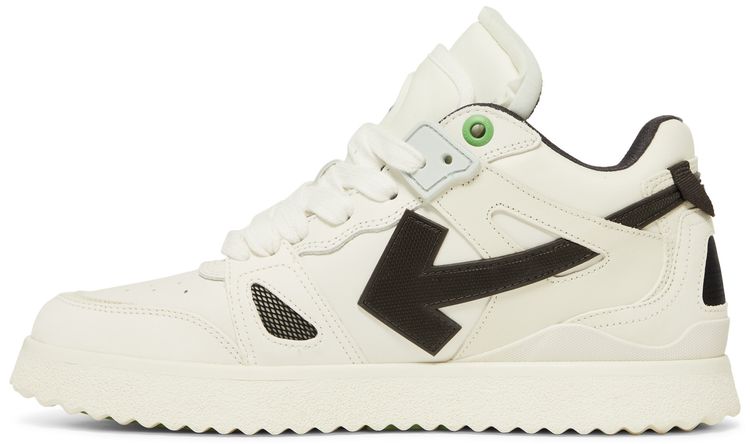 Off White New Mid Sponge White Black