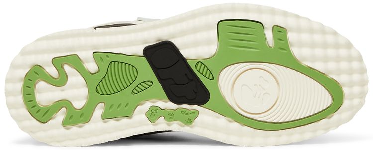 Off White New Mid Sponge White Black
