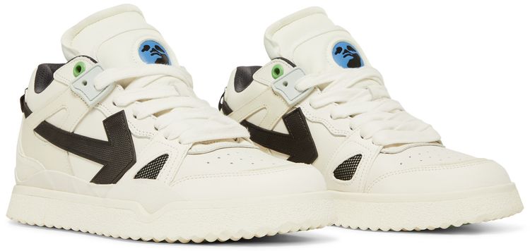 Off White New Mid Sponge White Black