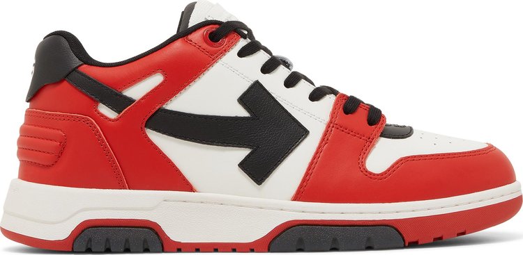 Buy Off-White Out of Office Low 'Red White Black' - OMIA189S22LEA001 ...