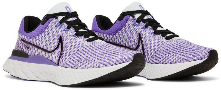 Nike React Infinity Run Flyknit 3 Pure Platinum Psychic Purple