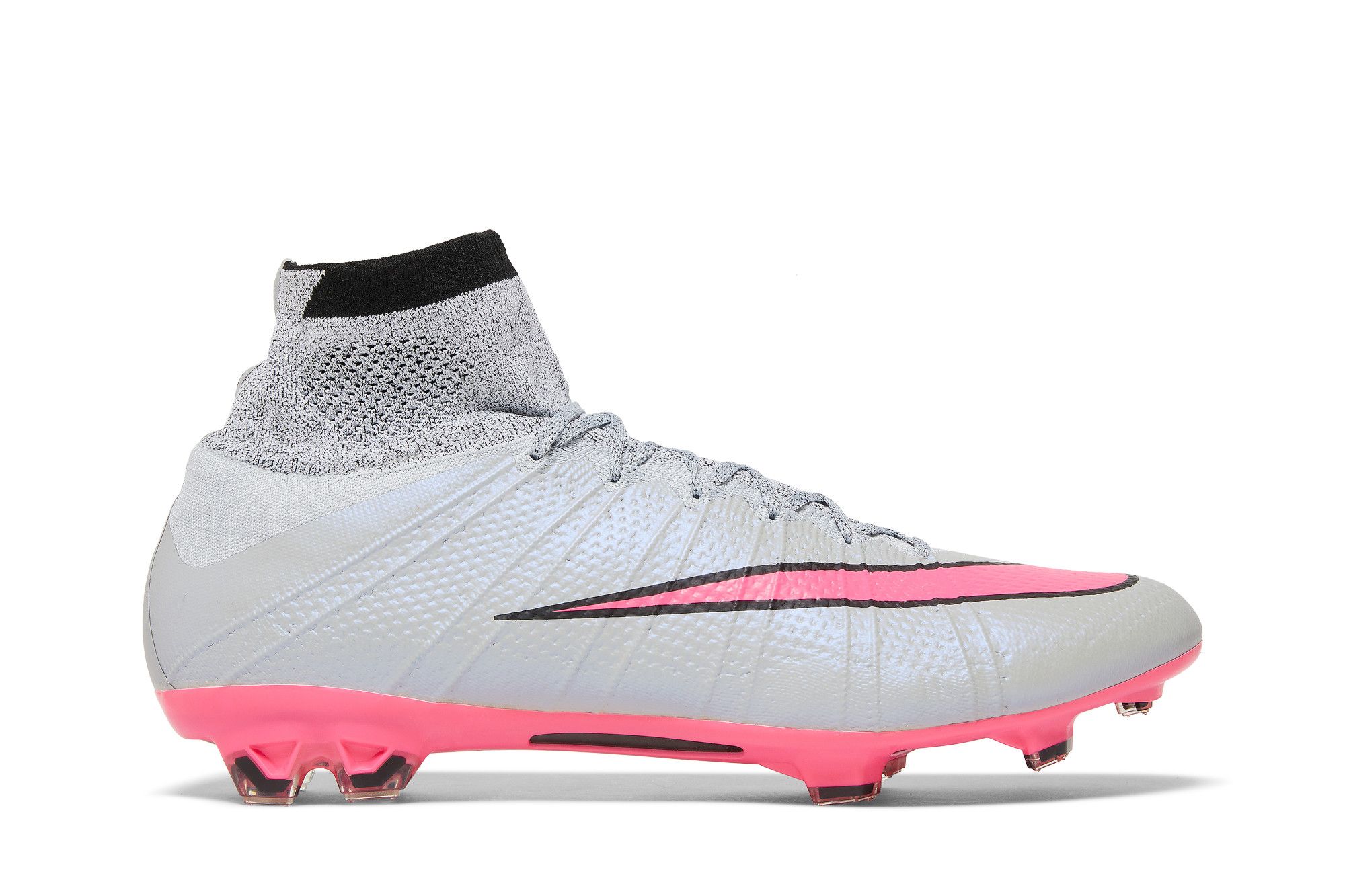 Buy Mercurial Superfly 4 FG 'Wolf Grey Hyper Pink' - 641858 061 