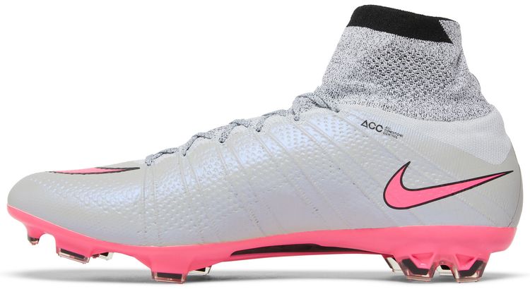 Nike Mercurial Superfly 4 FG Wolf Grey Hyper Pink