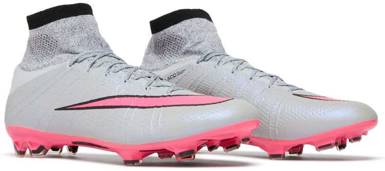 Nike Mercurial Superfly 4 FG Wolf Grey Hyper Pink