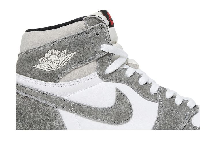 washed black jordan 1s size 7Y / men’s 7 Nike Air Jordan 1 Retro High OG Washed Black Smoke Grey  main image 3