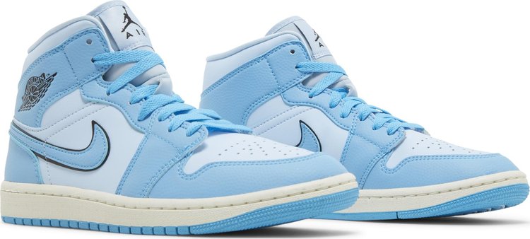 Wmns Air Jordan 1 Mid SE Ice Blue