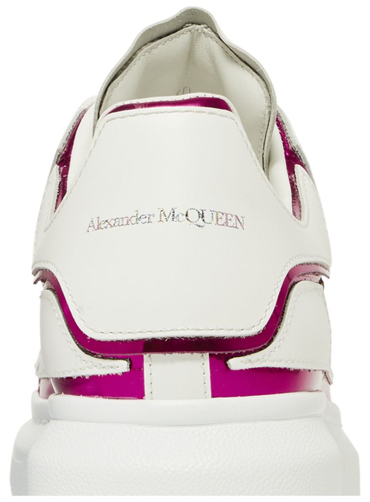 Alexander McQueen Wmns Oversized Sneaker White Printers Pink