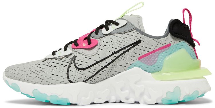 Nike Wmns React Vision Wolf Grey Pink Prime