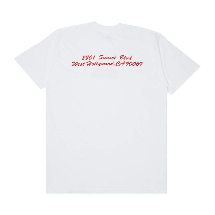 Supreme LA Box Logo Tee White