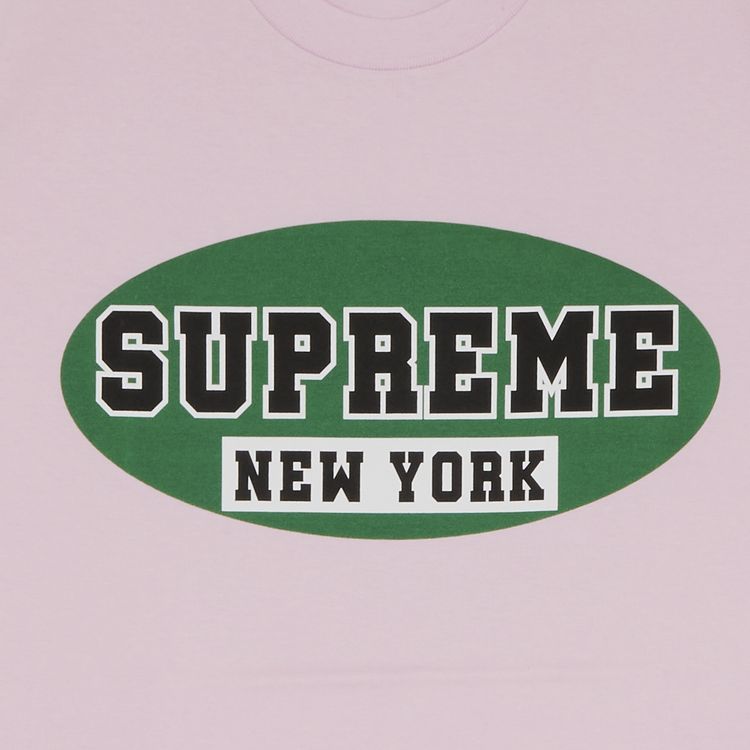 Supreme New York Tee Light Pink