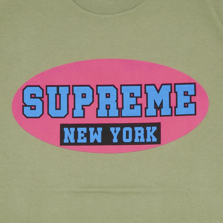 Supreme New York Tee Light Olive