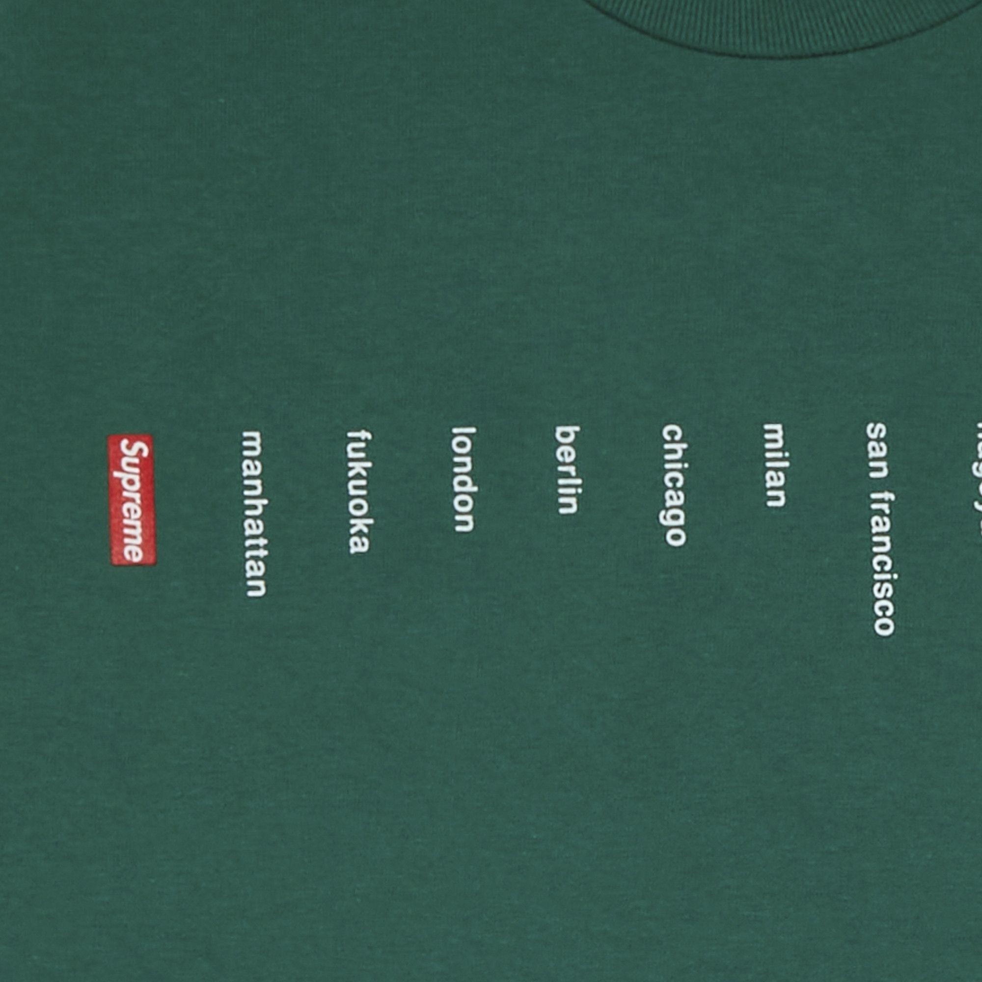 トップス Supreme 23SS Location Tee Light Pine Buy Supreme Location Tee 'Light Pine' - SS23T29 LIGHT PINE