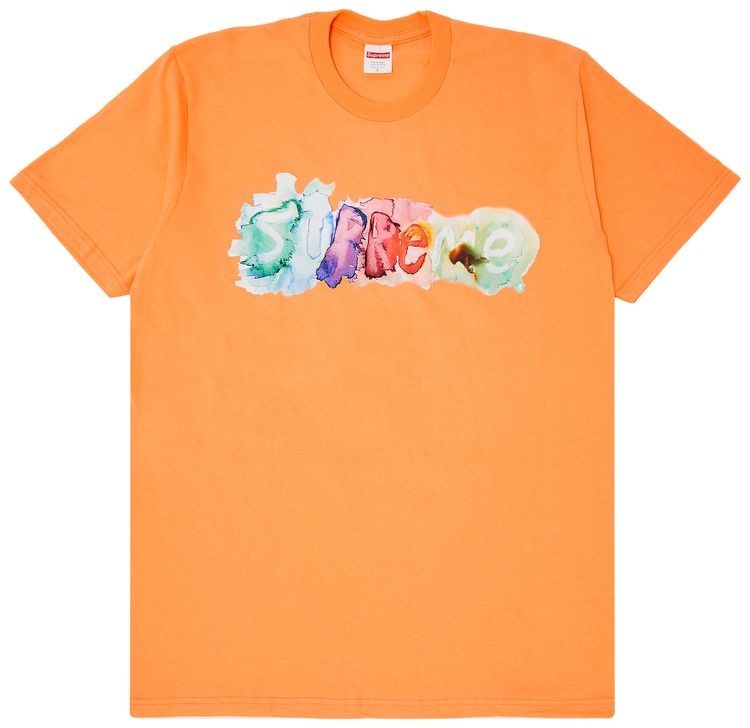 Supreme Watercolor Tee Peach