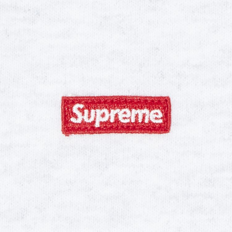 Supreme Small Box Hooded Sweatshirt Ash Grey