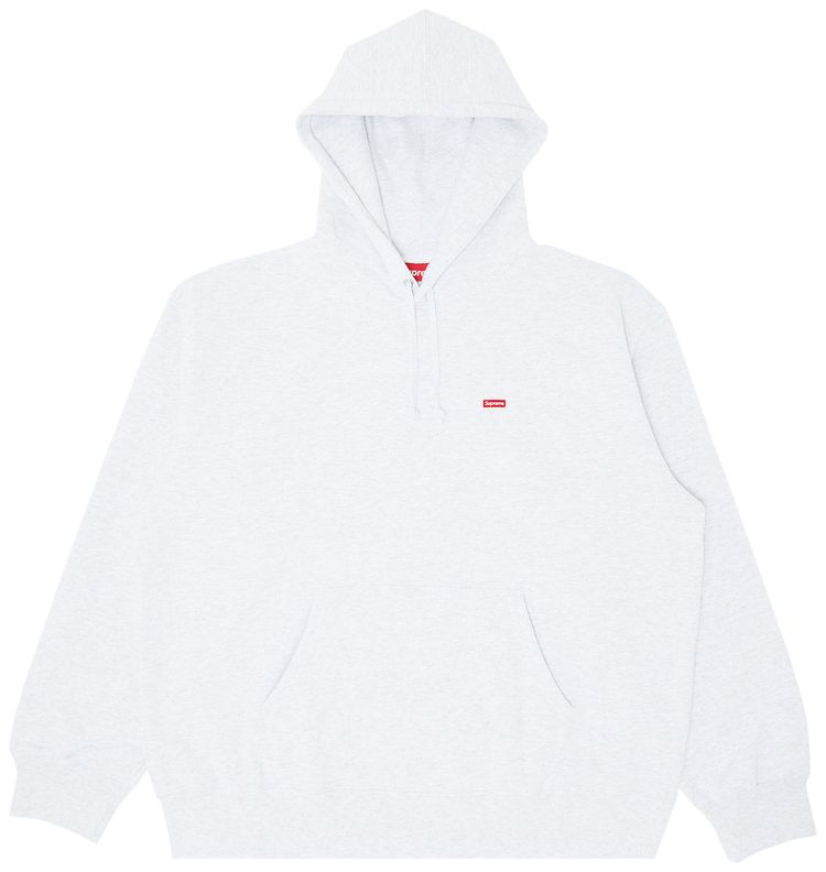 Supreme Small Box Hooded Sweatshirt Ash Grey