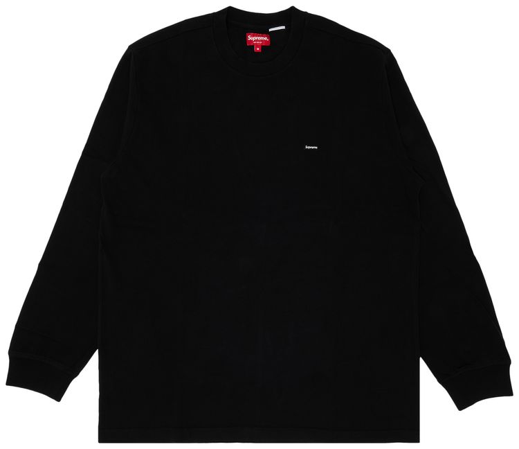 Supreme Small Box Long Sleeve Tee Black