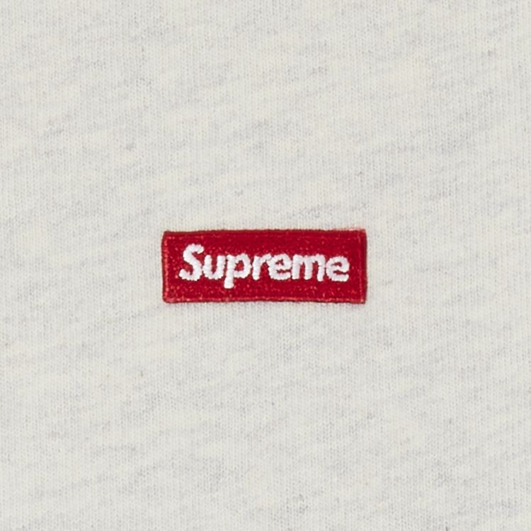 Supreme Small Box Long Sleeve Tee Oatmeal