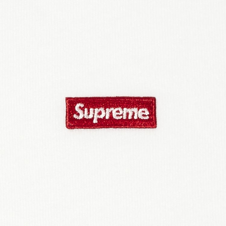 Supreme Small Box Long Sleeve Tee White