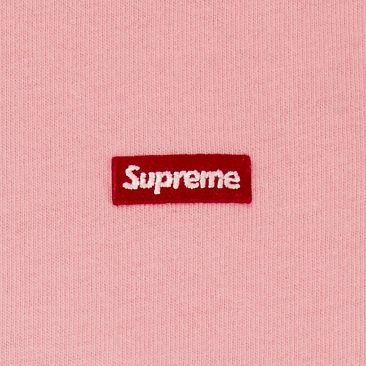 Supreme Small Box Long Sleeve Tee Pink