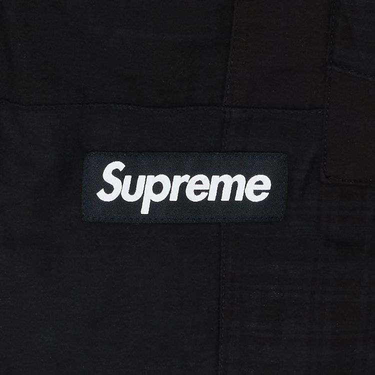 Supreme Madras Reversible WINDSTOPPER Puffer Jacket Black