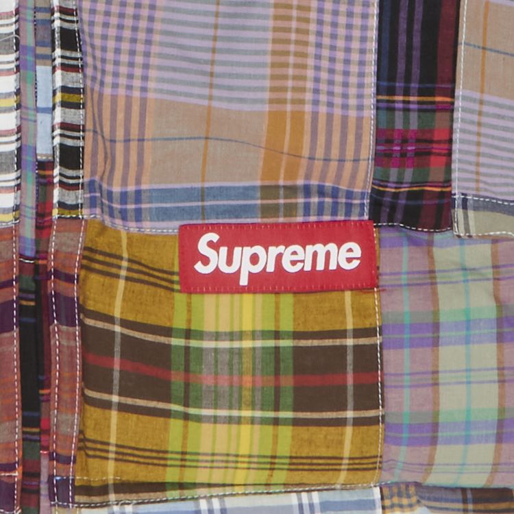 Supreme Madras Reversible WINDSTOPPER Puffer Jacket Multicolor