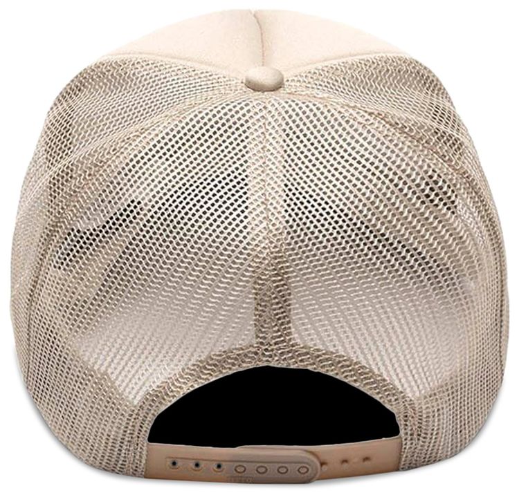 Kapital Denim Repair Service Trucker Cap Beige