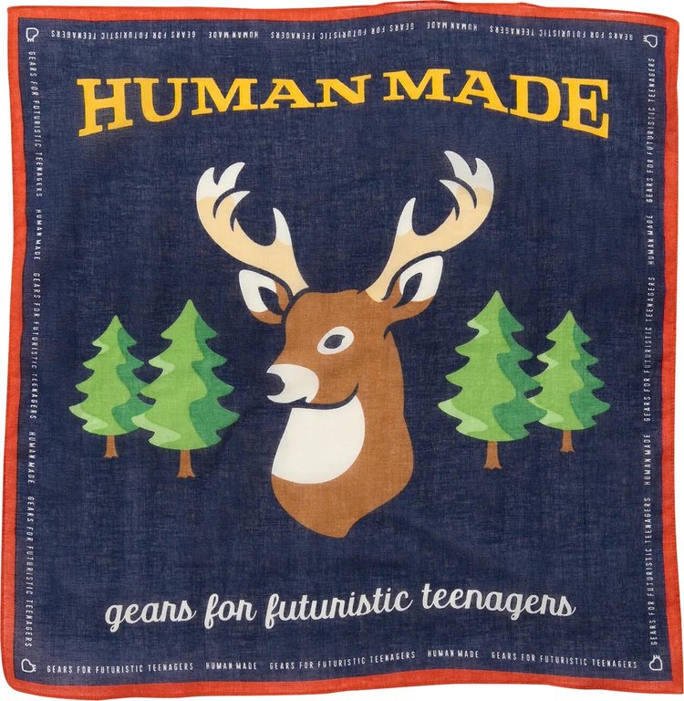 Human Made Bandana 2 Navy