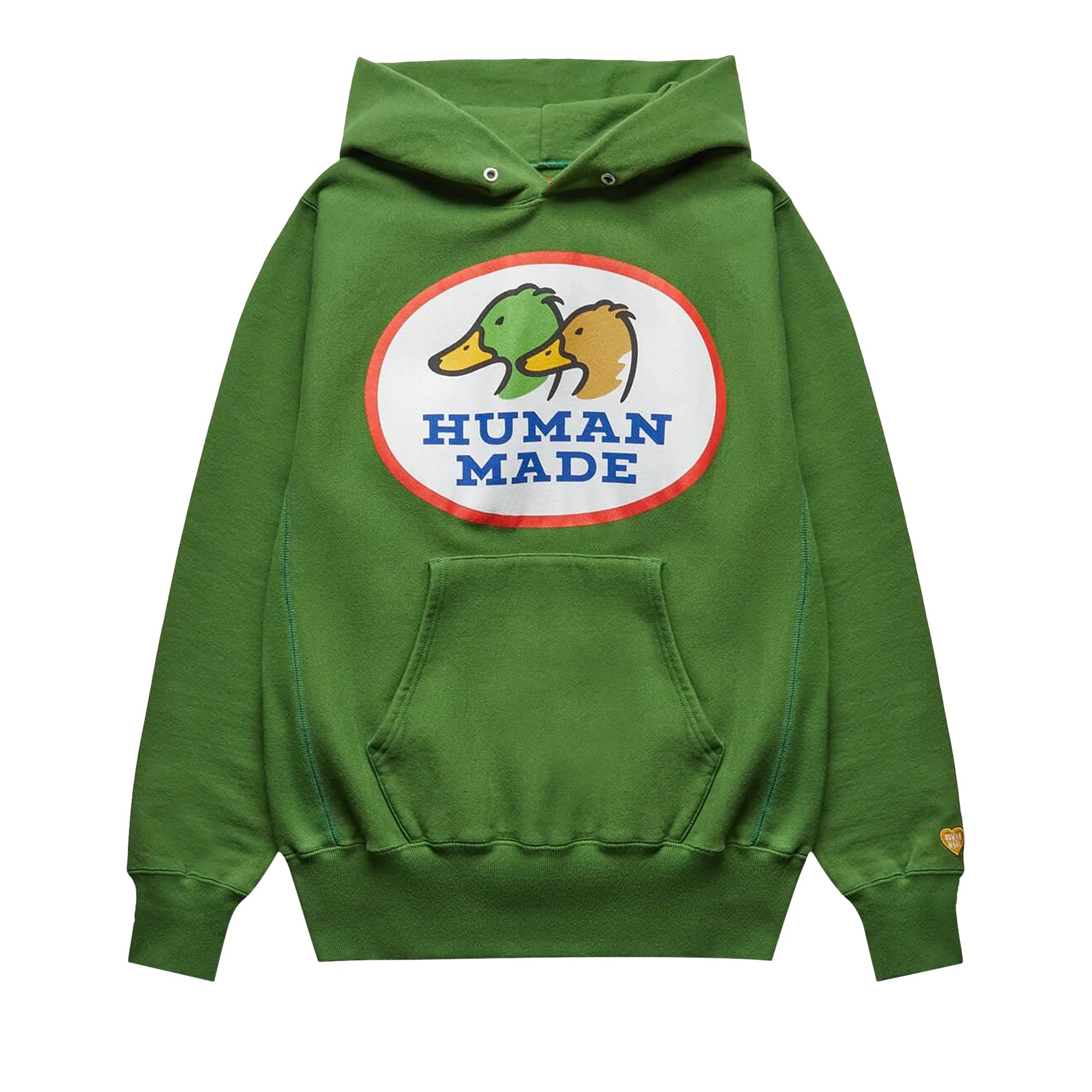 Buy Human Made Pizza Hoodie #1 'Green' - HM24CS024 GREE | GOAT