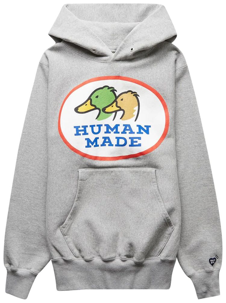 Human Made Pizza Hoodie 1 Grey