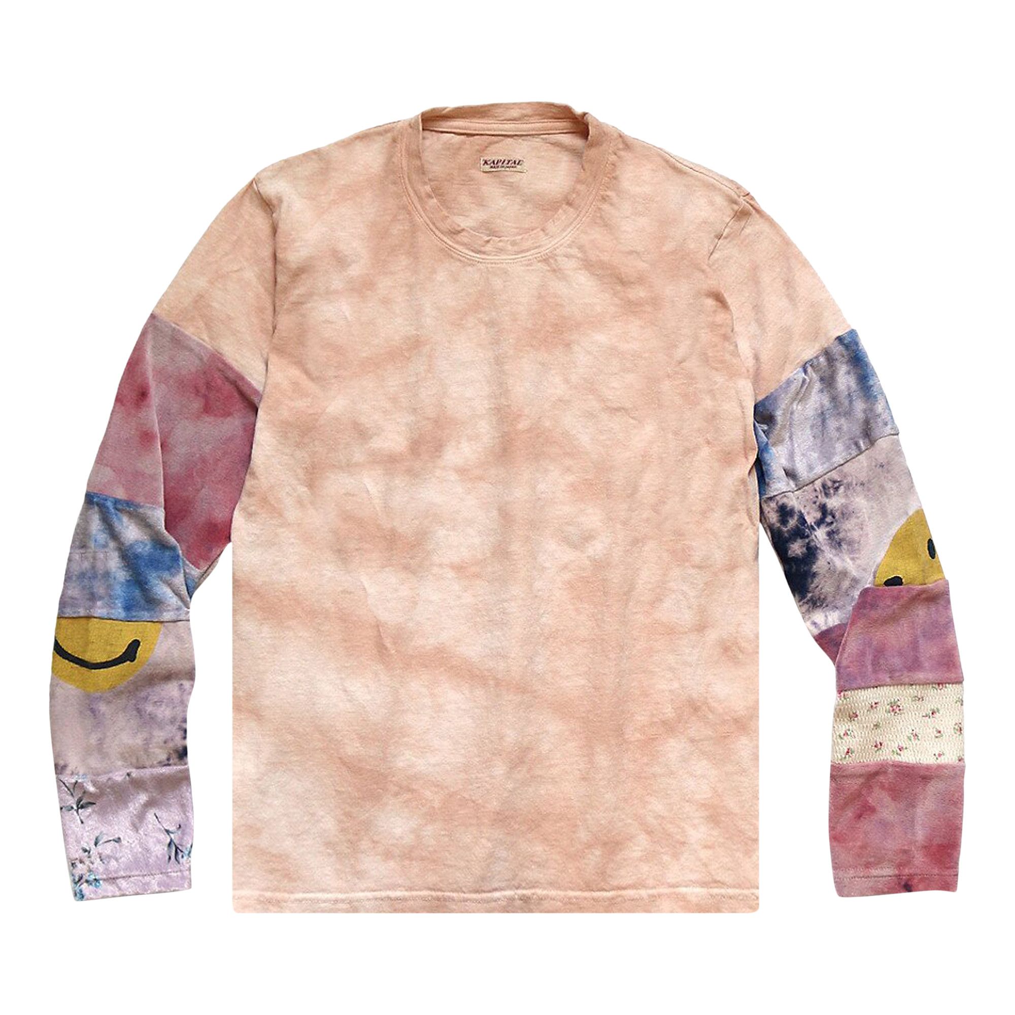 Buy Kapital 18.5/-Jersey Hippie Long-Sleeve Tee (Ashbury Dyed