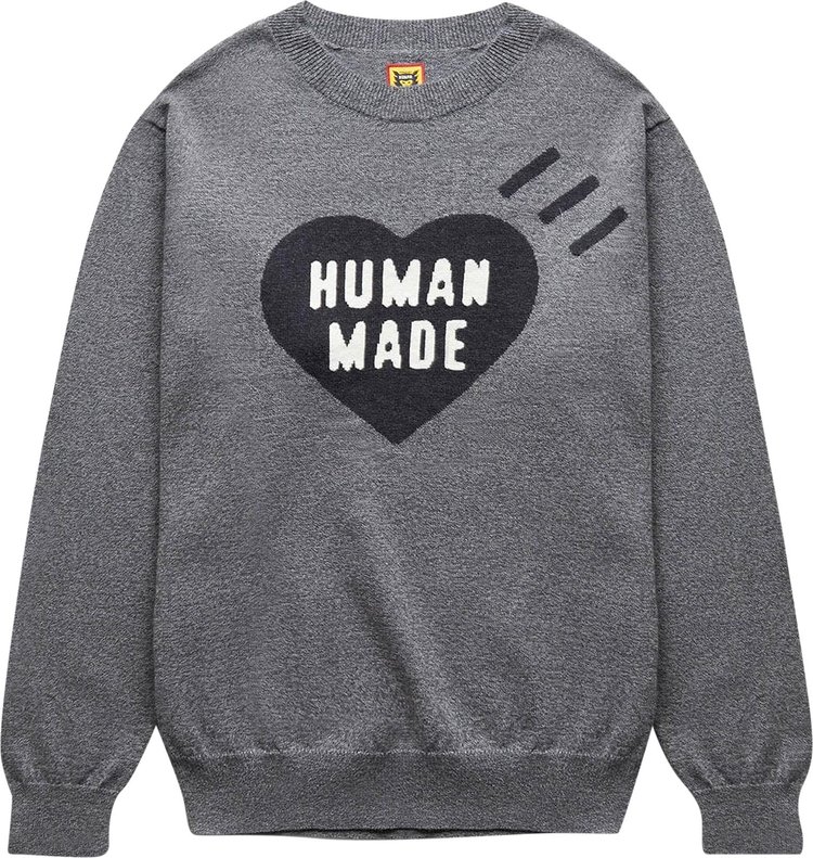 Human Made Heart Knit 'Grey'