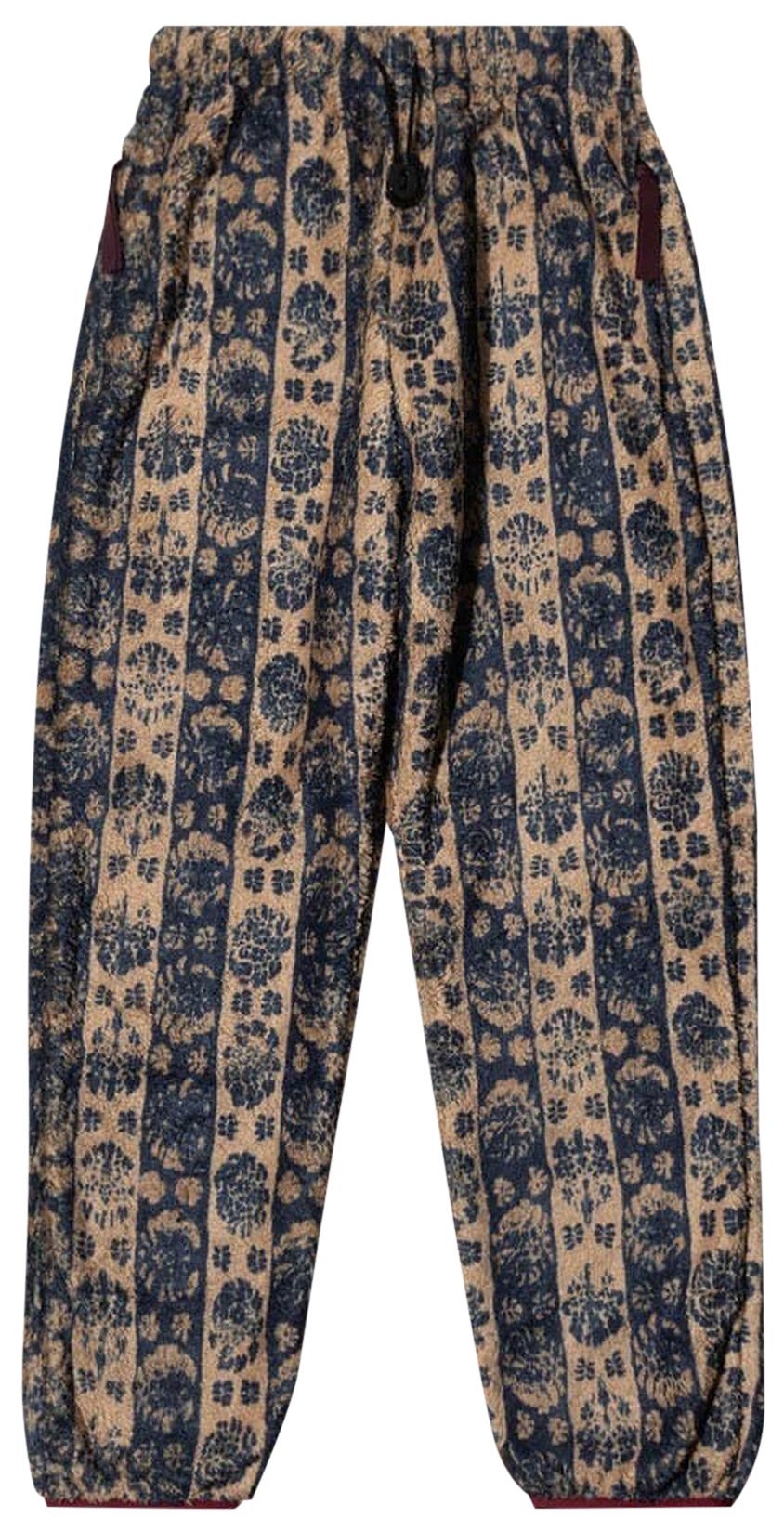 Buy Kapital Damask Strip Fleece Easy Pants 'Beige' K2011LP107 BEIG GOAT