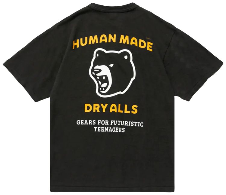 Human Made T Shirt 06 Black