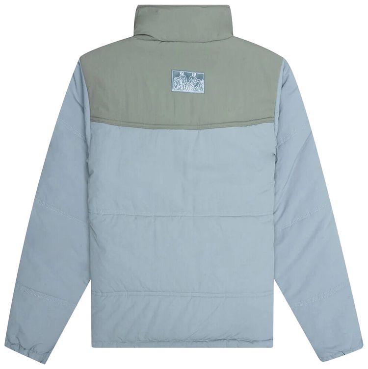 Pleasures Kerosene Puffer Jacket Blue