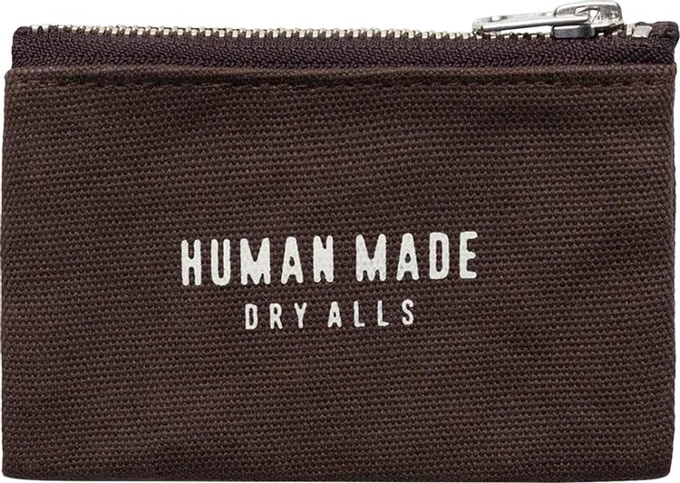 Human Made Card Case Brown