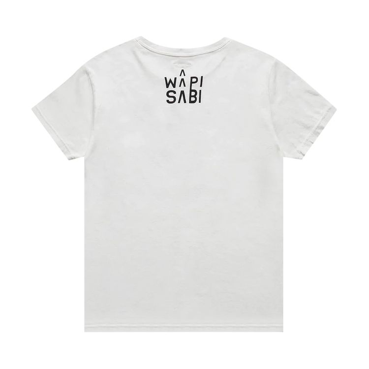 Kapital 20 Jersey Crew Tee Smile Leaf White