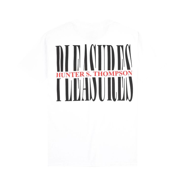 Pleasures No Smoking T Shirt White