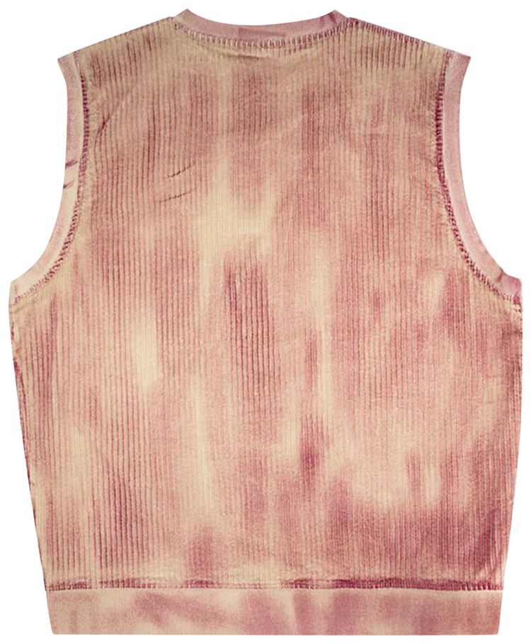 Pleasures Focused Cord Vest Natural