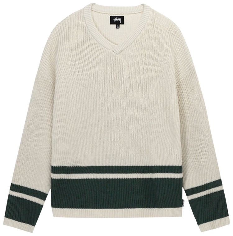 Stussy Athletic Sweater Natural